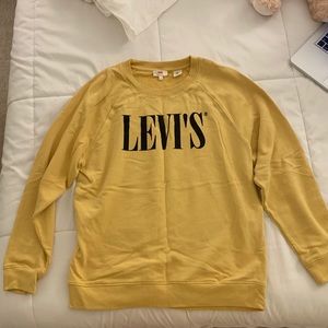 Levi’s Mustard Yellow Crewneck